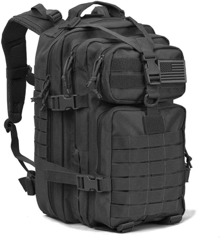 QT&QY 45L Military Tactical Backpacks Molle Army Assault Pack 3 Day Bug Out  Bag