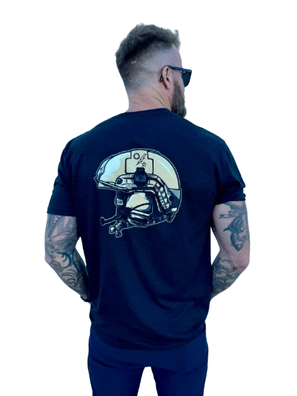 Legends of the 75th RLTW! Ops-Core FAST SF High Cut Helmet T-Shirt