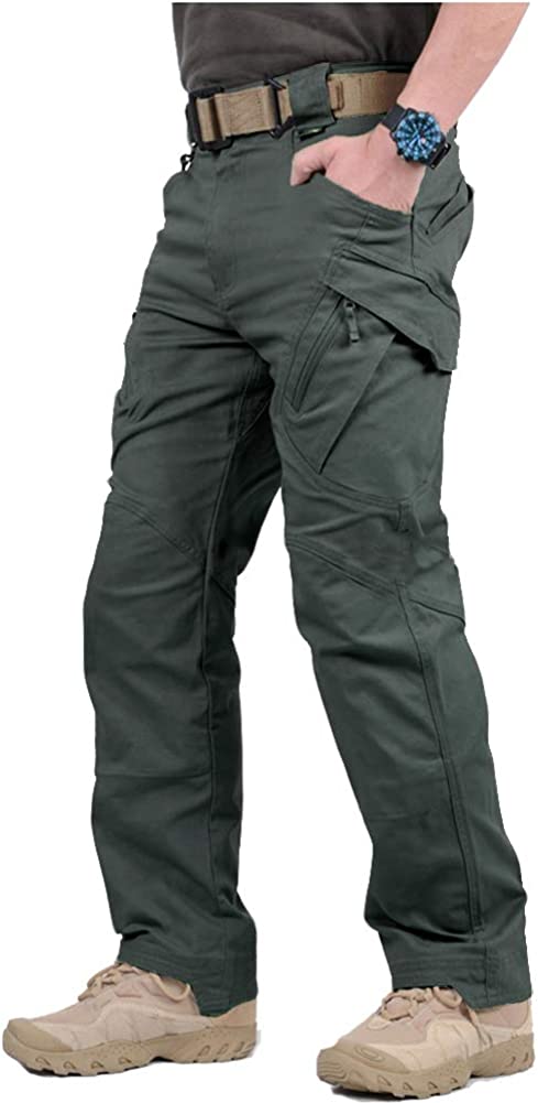 Men's Assault Tactical Pants Lightweight Cotton Outdoor Military Combat  Cargo Trousers