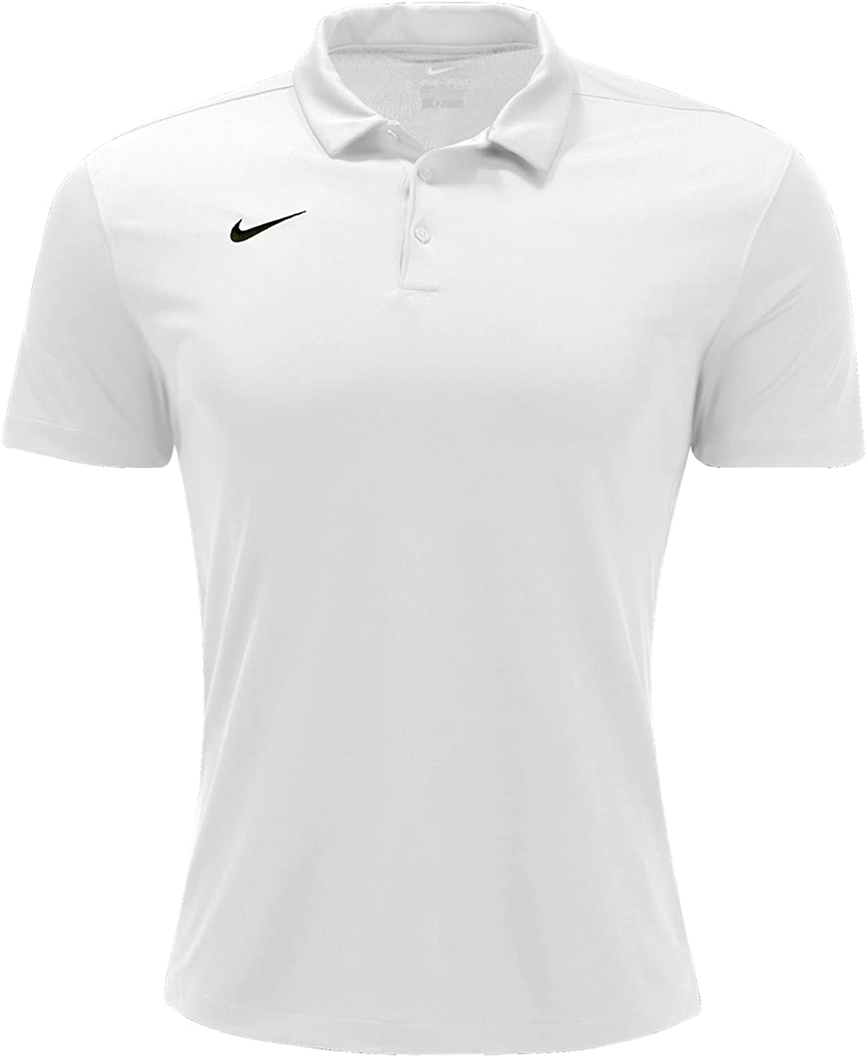 Nike men's short sleeve team dri hot sale fit polo