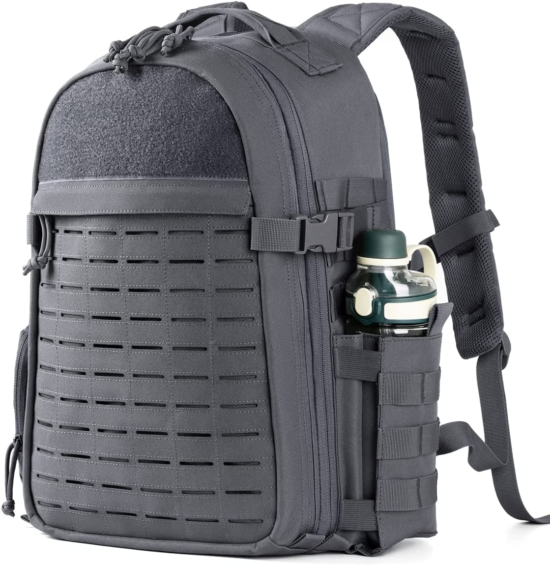 FR Fashion Co. 45L Men's Molle Tactical Backpack Black