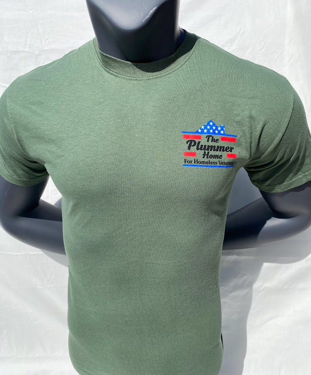 The Plummer Home for Homeless Veterans- Stand for Those, Who Stood for You! T-shirt